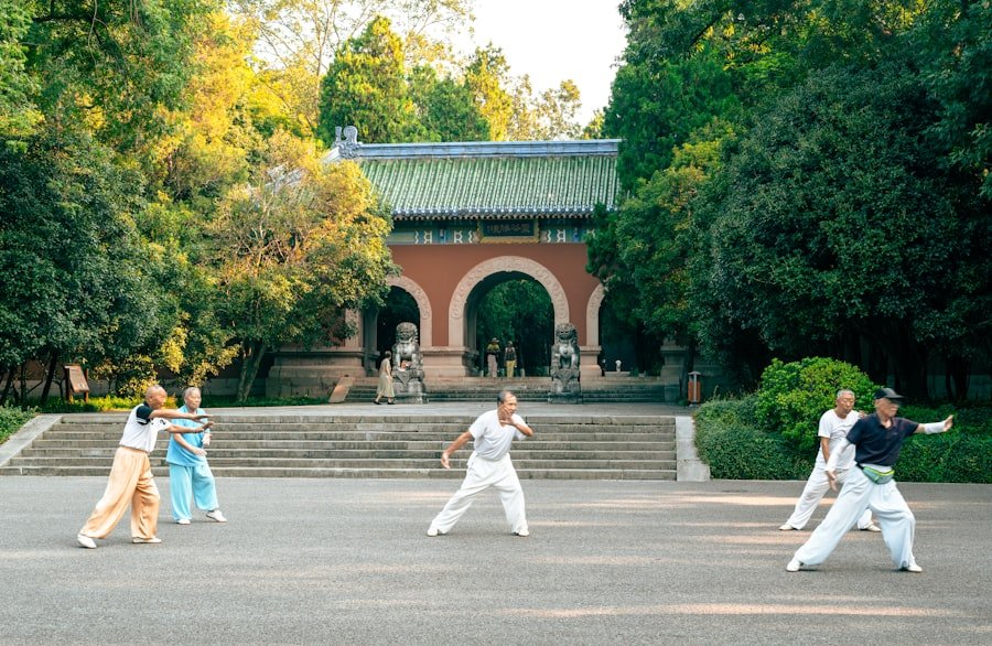 Photo tai chi China
