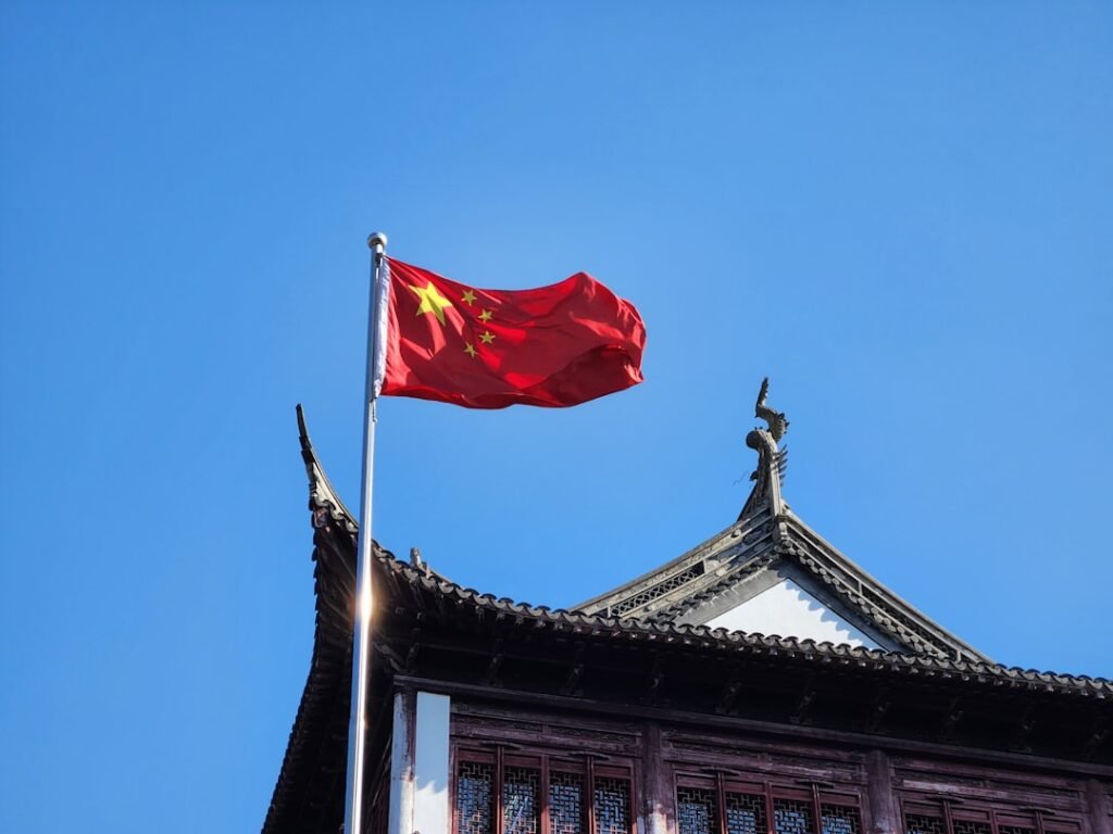 Photo china flag