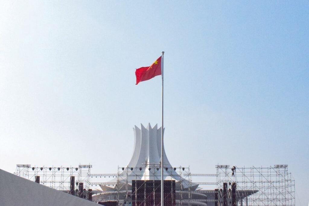 Photo china flag