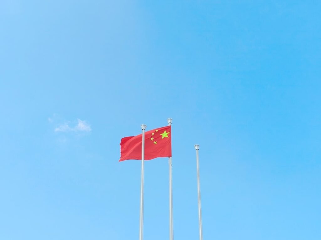 Photo china flag