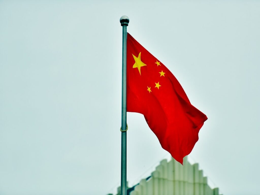 Photo china flag