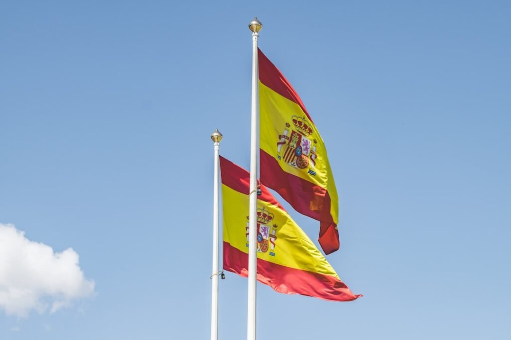 Photo spain flag