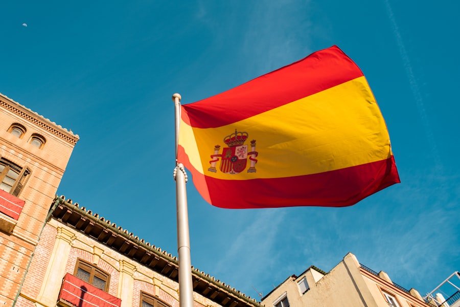 Photo spain flag