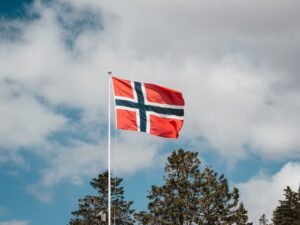 Photo norway flag