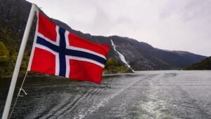 Photo norway flag
